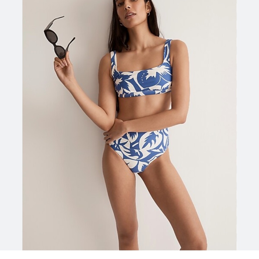 Madewell high waisted bikini bottom NWT